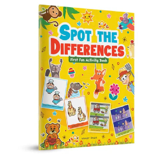 Spot the Difference: First Fun Activity Books for Kids by Wonder House Books