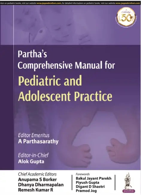Partha's Comprehensive Manual For Pediatric And Adolescent Practice by A Parthasarathy