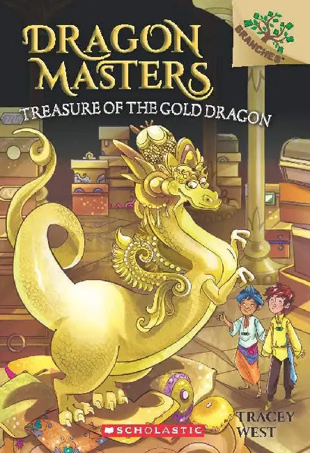 Dragon Masters #12: Treasure Of The Gold Dragon (A Branches Book) by Tracey West