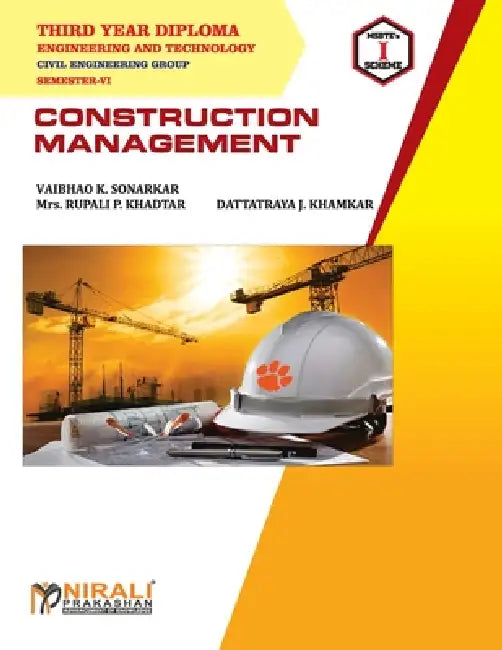 Construction Management (22061) by Vaibhao Sonarkar