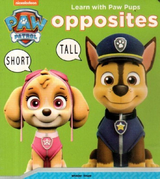 Board Books - Learn with Paw Pups Opposites by Wonder House Books
