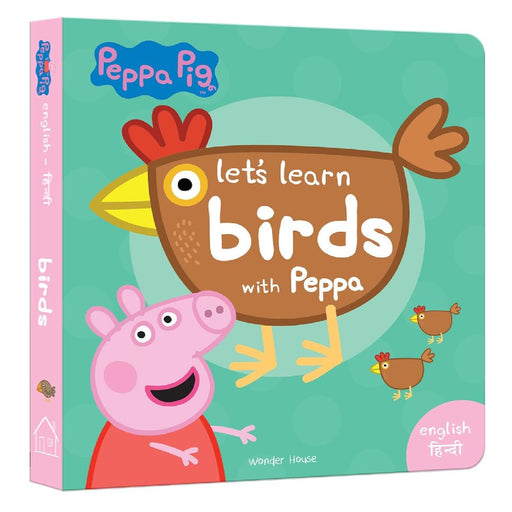 Peppa  Lets Learn Birds With Peppa  English  Hindi Early Learning For Children by Wonder House Books
