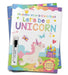 Let's Be a Unicorn - Reusable Wipe and Clean Activity Book: With 15 Wipe and Clean Sheets by Wonder House Books
