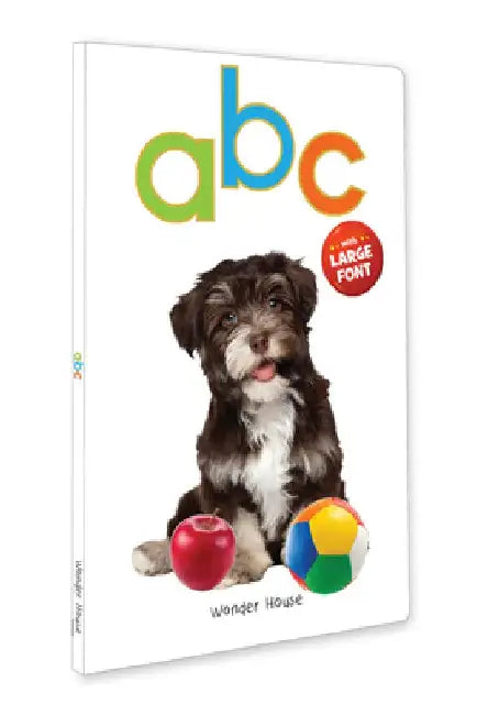 ABC: Early Learning Board Book with Large Font by Wonder House Books
