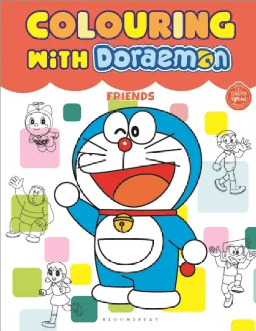 Colouring With Doraemon Friends by Bloomsbury India