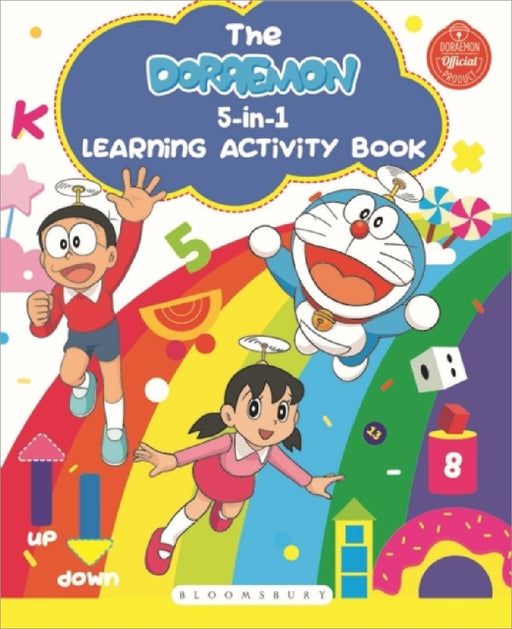 Doraemon 5-in-1 Early Learning Activity Book by Bloomsbury India