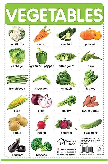 Vegetables by Wonder House Books