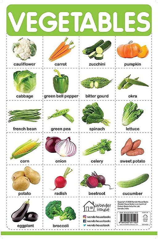 Vegetables by Wonder House Books