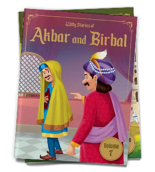 Witty Stories of Akbar and Birbal: Volume 7 by Wonder House Books