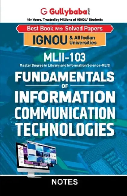 MLII-103 Fundamentals of Information Communication Technologies by Gullybaba Com Panel