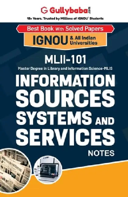 MLII-101 Information Sources, Systems and Services by Gullybaba Com Panel
