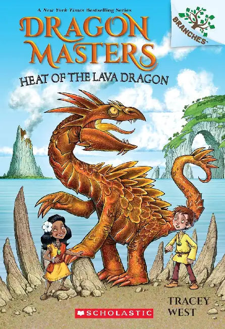 Dragon Masters #18: Heat Of The Lava Dragon (A Branches Book) by Tracey West