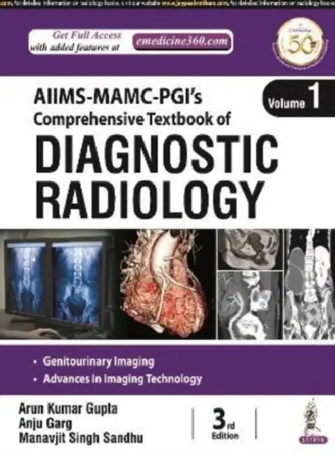 Aiims-Mamc-Pgi's Comprehensive Textbook Of Diagnostic Radiology by Arun Kumar Gupta
