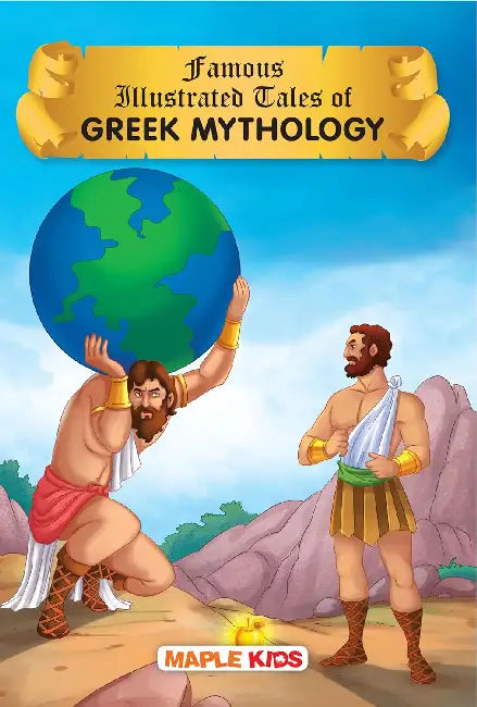 Famous Illustrated Tales Of Greek Mythology by Maple Press In House