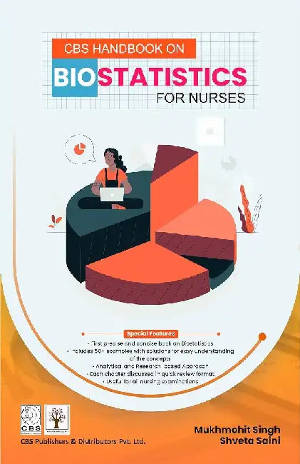 Cbs Handbook on Bio Statistics For Nurses by Singh M