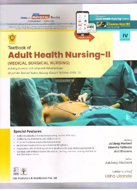 Textbook of Adult Health Nursing II by Usha Ukande