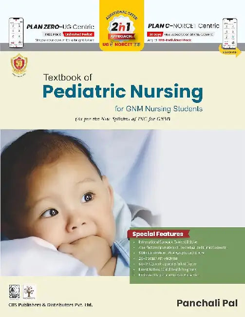 Textbook Of Pediatric Nursing For Gnm Nursing Students by Pal P