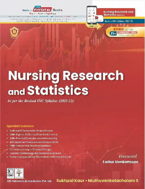 Nursing Research And Statistics As Per The Revised Inc Syllabus by Sukhpal Kaur