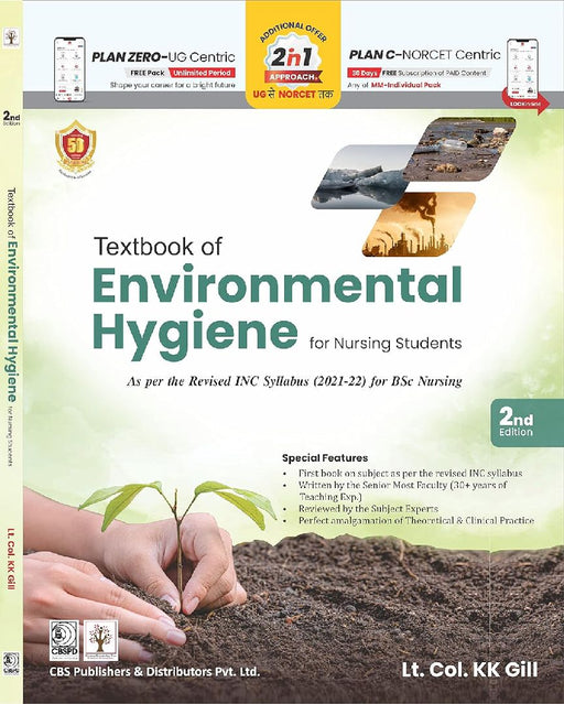 Textbook Of Environmental Hygiene For Nursing Students, 2e  by Gill K K