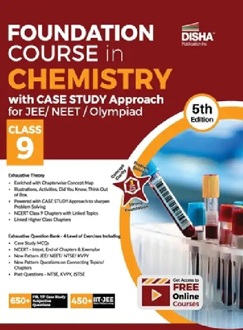 Foundation Course in Chemistry with Case Study Approach for JEE/ NEET/ Olympiad Class 9 - 5th Edition by Disha Experts