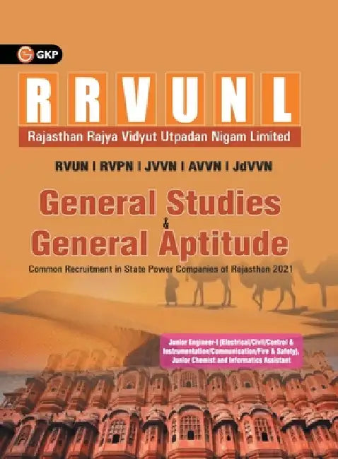 Rajasthan RVUNL 2021: General Studies & General Aptitude by G K Publications (P) Ltd
