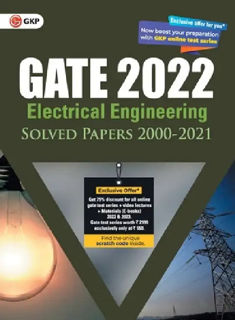 GATE 2022 Electrical Engineering - Solved Papers (2000-2021) by G K Publications (P) Ltd