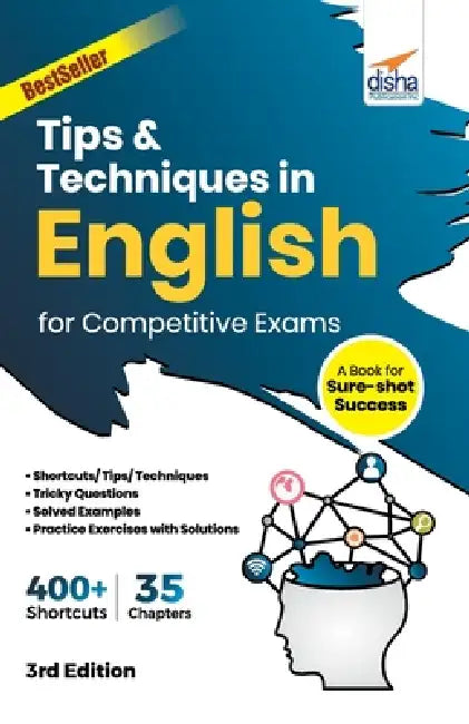 Tips & Techniques in English for Competitive Exams 3rd Edition by Disha Experts