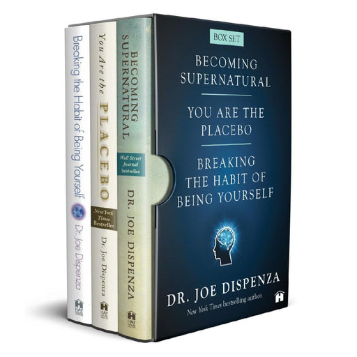 Dr. Joe Dispenza Box Set Breaking The Habit Of Being Yourself You Are The Placebo Becoming Supernatural by Joe Dispenza