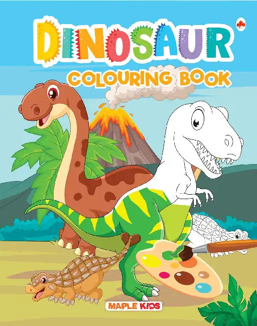 Dinosaur Colouring Book by Maple Press In House