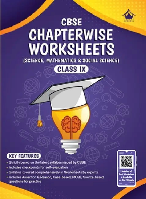 Chapterwise Worksheets for CBSE Class 9 (2022 Exam) by Gurukul