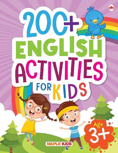 200+ English Activities For Kids - Age 3+ by Maple Press In House