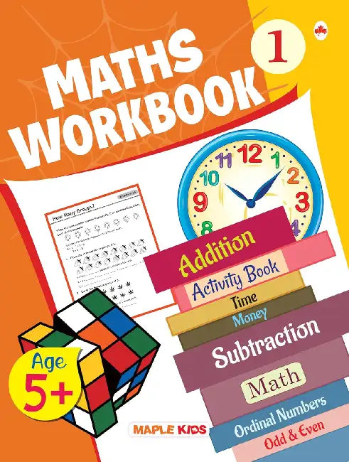 Maths Workbook -1 (Age 5+)  by Maple Press In House