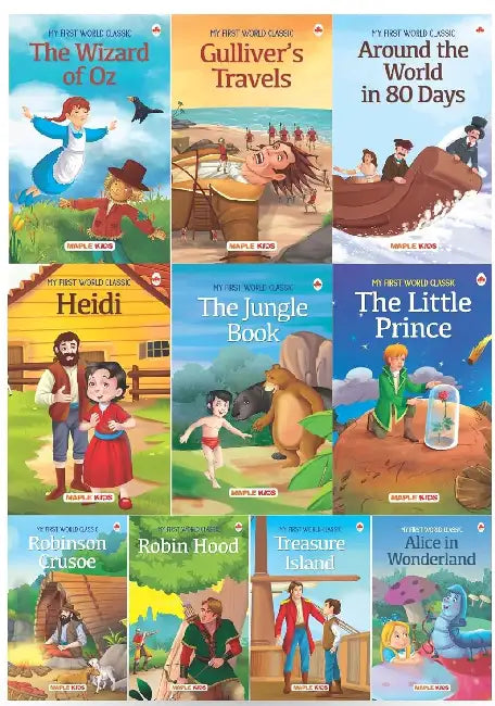My First World Classic (Set Of 10 Books) by Maple Press In House