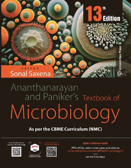 Ananthanarayan And Panikers Textbook Of Microbiology by Sonal Saxena