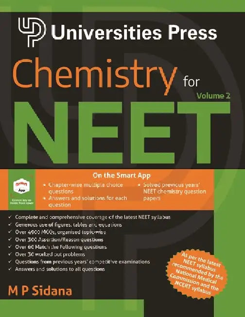 Chemistry for NEET, Volume 2 by M P Sidana