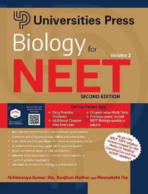 Biology for NEET, Volume 2 by Abhimanyu Kumar Jha, Runjhun Mathur, Meenakshi Jha