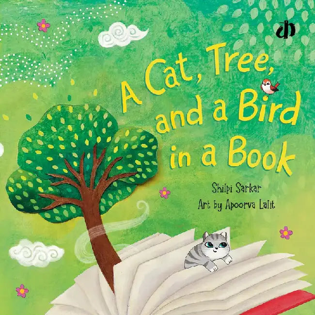 A Cat, Tree, And A Bird In A Book by Shilpi Sarkar