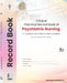 Clinical Practical Record Book Of Psychiatric Nursing For Undergraduates And Diploma Nursing Students 3Ed by Kallappa M Sollapur