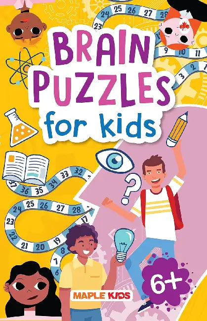 Brain Puzzles For Kids by Maple Press In House