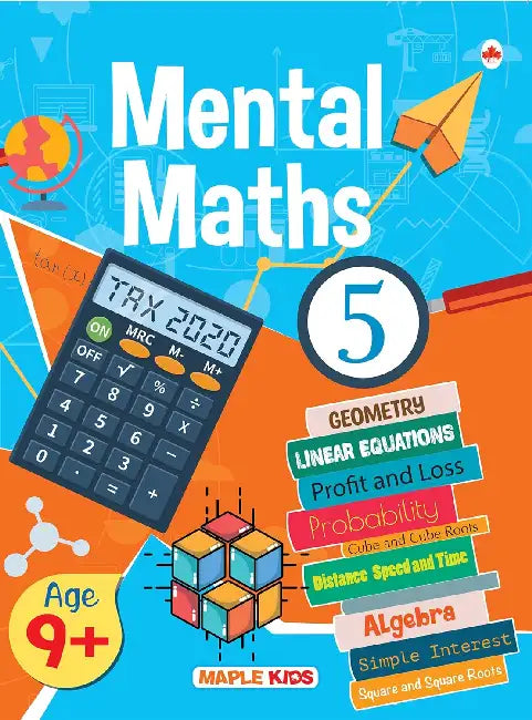 Maths Workbook-5 (Age 9+) by Maple Press In House