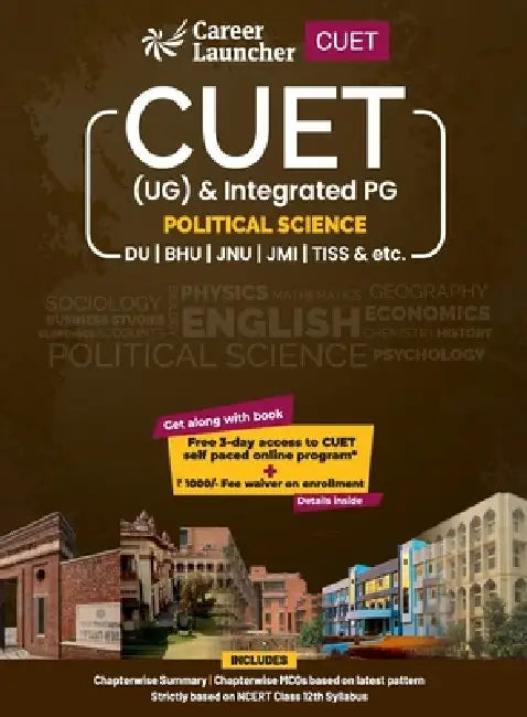 CUET 2022 Political Science by Career Launcher
