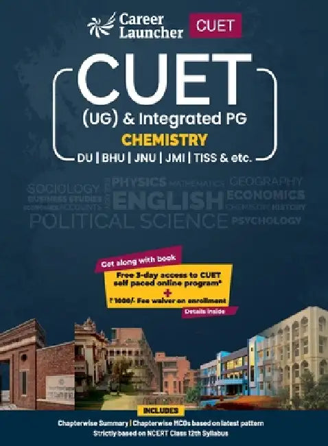 CUET 2022 Chemistry by Career Launcher