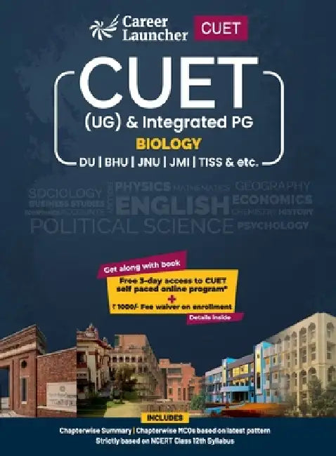 CUET 2022 Biology by Career Launcher
