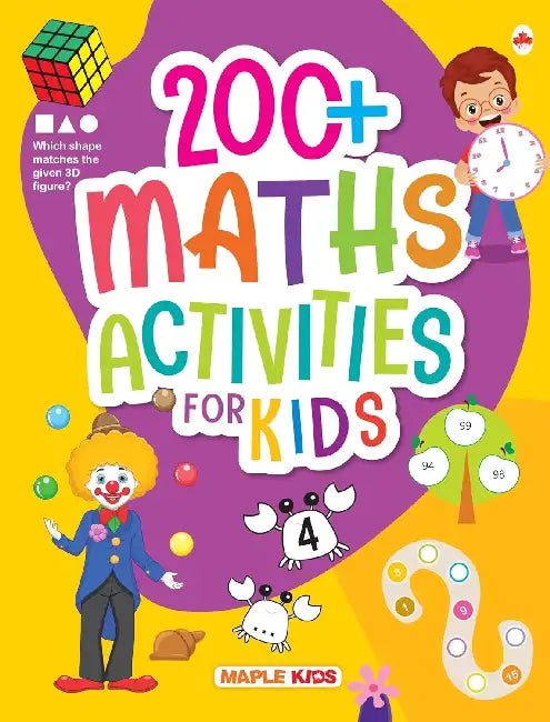 200+ Maths Activities For Kids-Age 5+ by Poonam Mittal