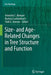 Size- And Age-Related Changes in Tree Structure and Function by Frederick C. Meinzer