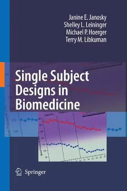 Single Subject Designs in Biomedicine by Janine E. Janosky