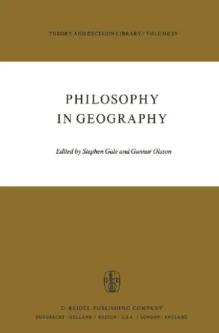 Philosophy in Geography by S. Gale