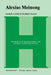 Alexius Meinong: On Objects of Higher Order and Husserl's Phenomenology by Marie-Luise Kalsi Schubert