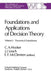 Foundations and Applications of Decision Theory: Volume I Theoretical Foundations by C. A. Hooker