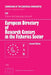 European Directory of Research Centers in the Fisheries Sector by Cec Dg for Fisheries